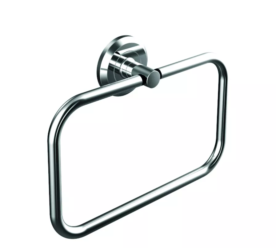 VIGOUR Handtuchring one geschlossen B:21cm H:15,3cm verchromt | ONHR