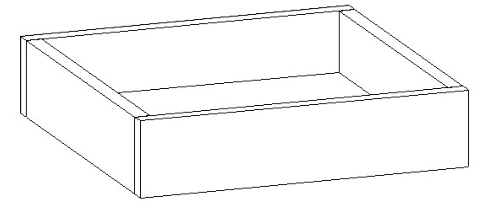VIGOUR Tablett clivia HxTxB 80x350x350mm Graphit grau | CLTGP