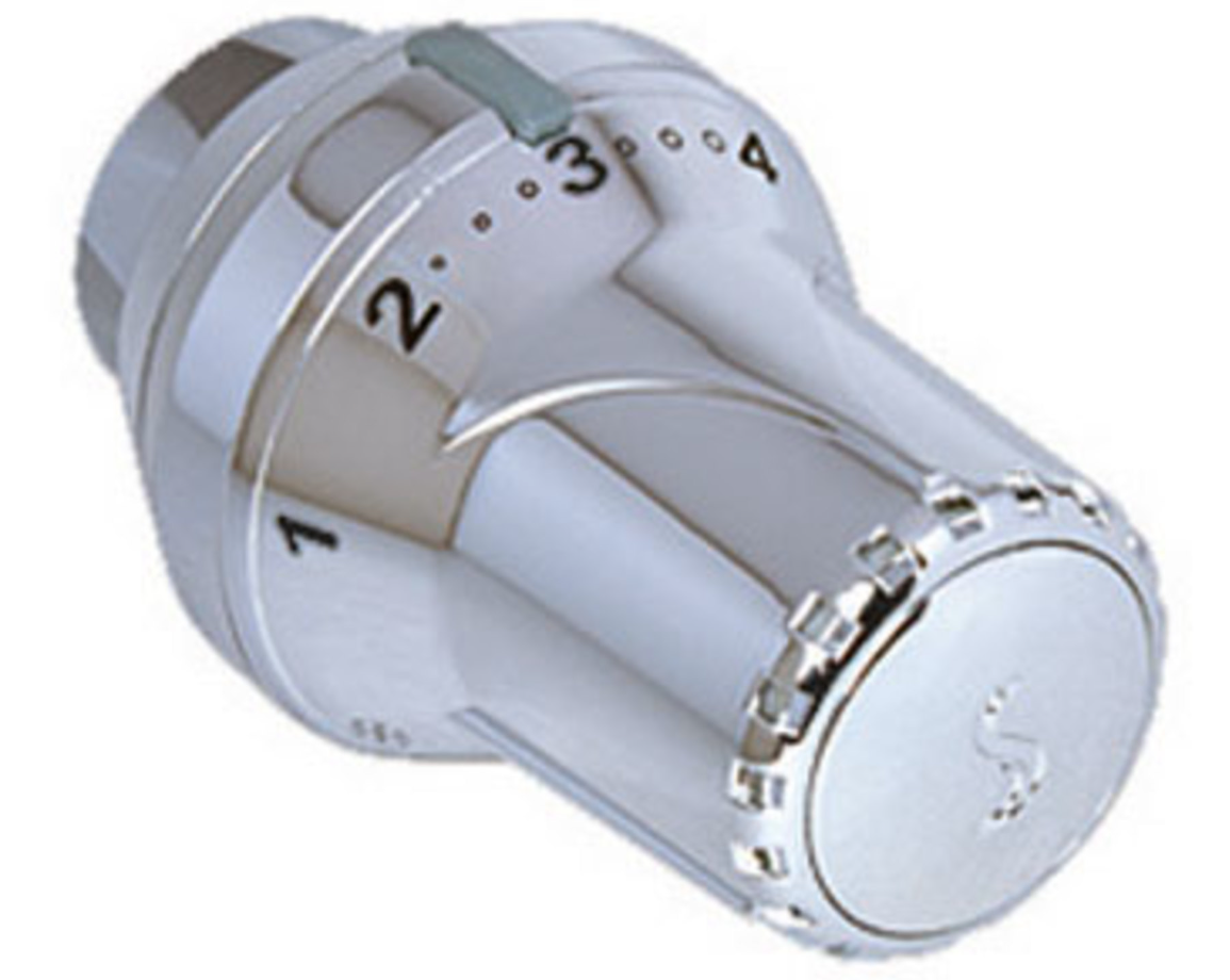 COSMO Thermostatkopf Chrom Nullstellg. f.Gewinde M30x1,5 Heimeier,MNG,Oventrop | CTNCH