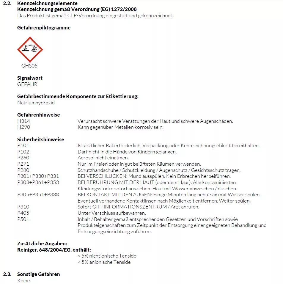 CONEL CARE 240 Heizkesselreiniger Thermenreiniger 1 L Flasche Spezialreiniger