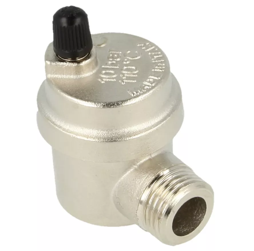 Schnellentlüfter 1/2" AG 10 bar Eckausführung