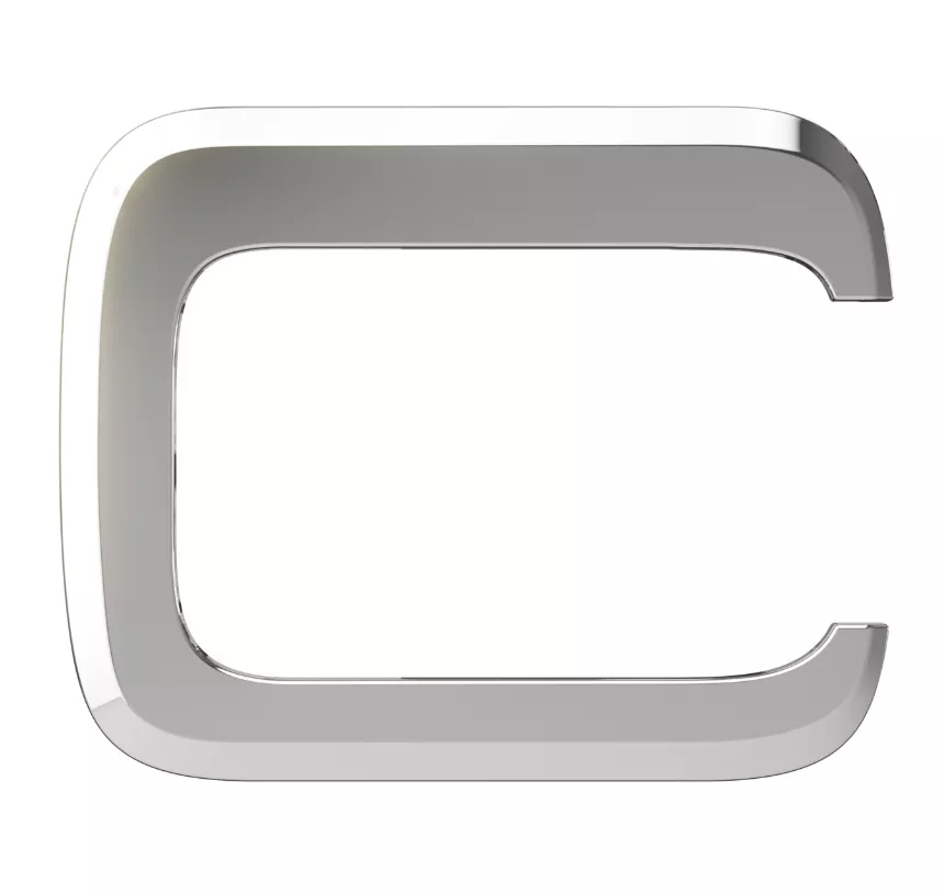 VIGOUR Papierhalter derby style ohne Deckel verchromt | DESPHO 