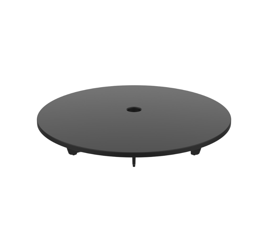 TRINNITY Farbset f.Ablaufg.schwarzmatt DW m.90mm Abl.f.AGD9060  | AGD9060FSM