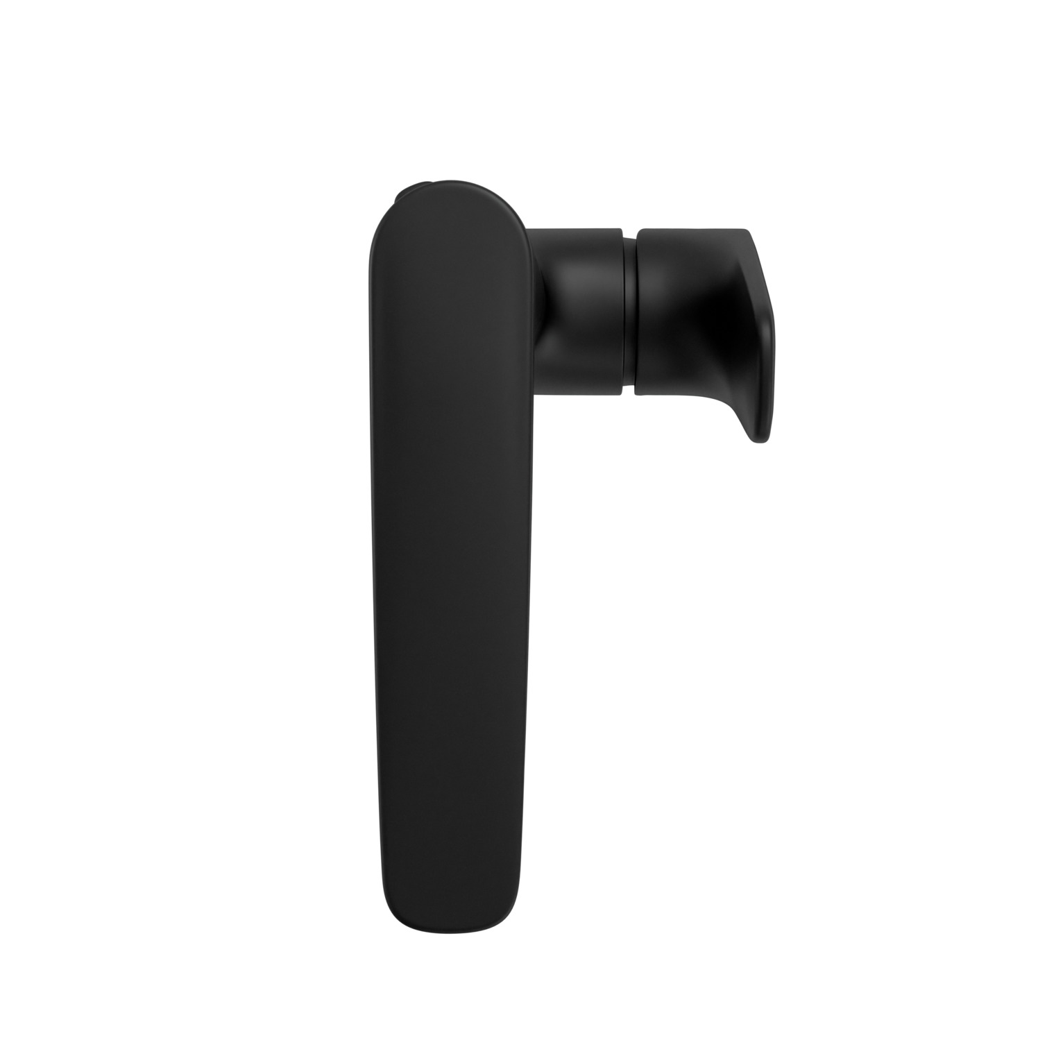 VIGOUR Einhand-Waschtischbatterie derby style L-Ausl. Schw. m. Abl.schwarz matt | DESLSM