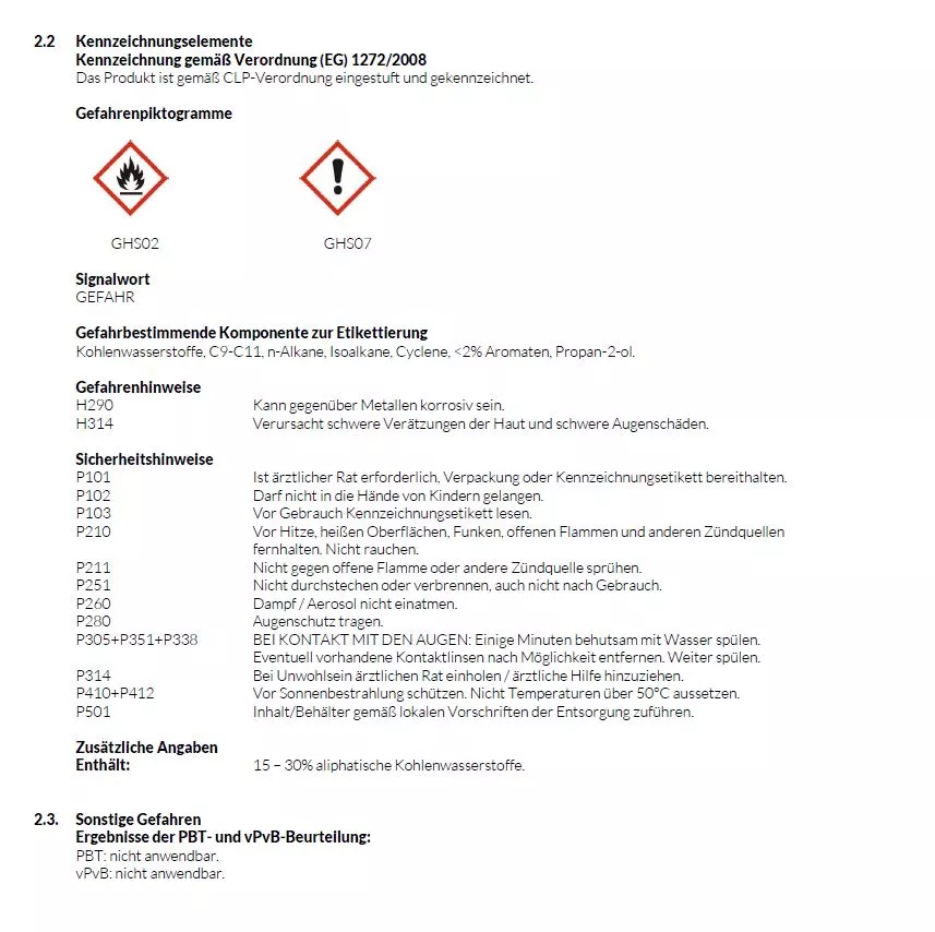CONEL CARE K 35 Metall- & Installations Reiniger Spraydose 400 ml entfettet & reinigt
