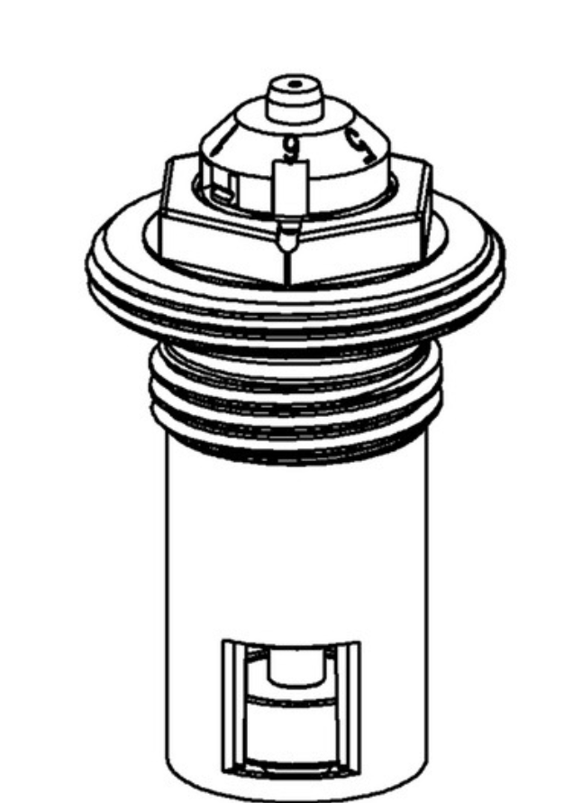 Heimeier Thermostat-Oberteil für VHV G 1/2" ab August 1994 | 4324-03.301