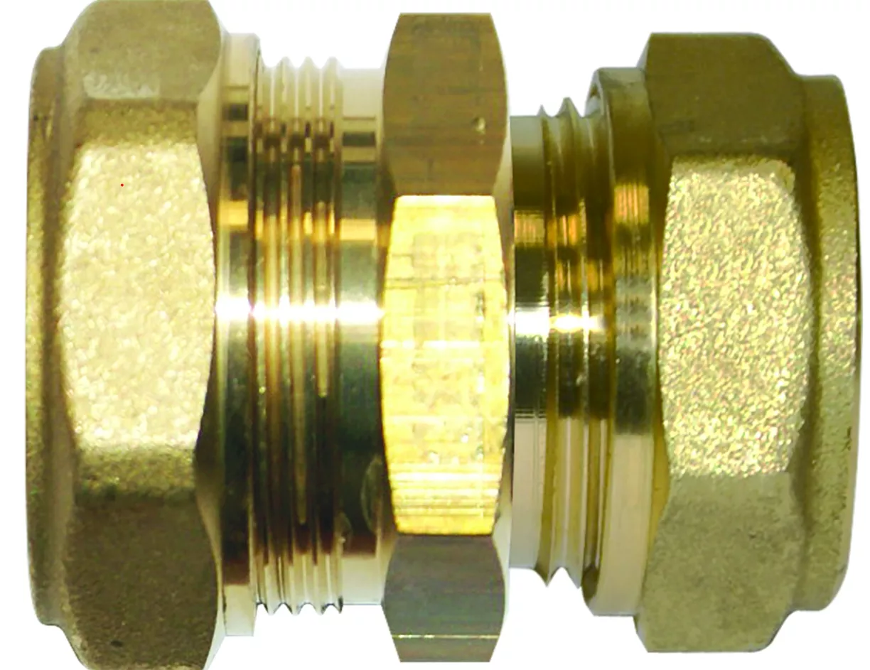 COSMO TWIN-Solar Übergangs-Verschraubung 18/22mm Kupfer DN16 | CTWKU182216KN
