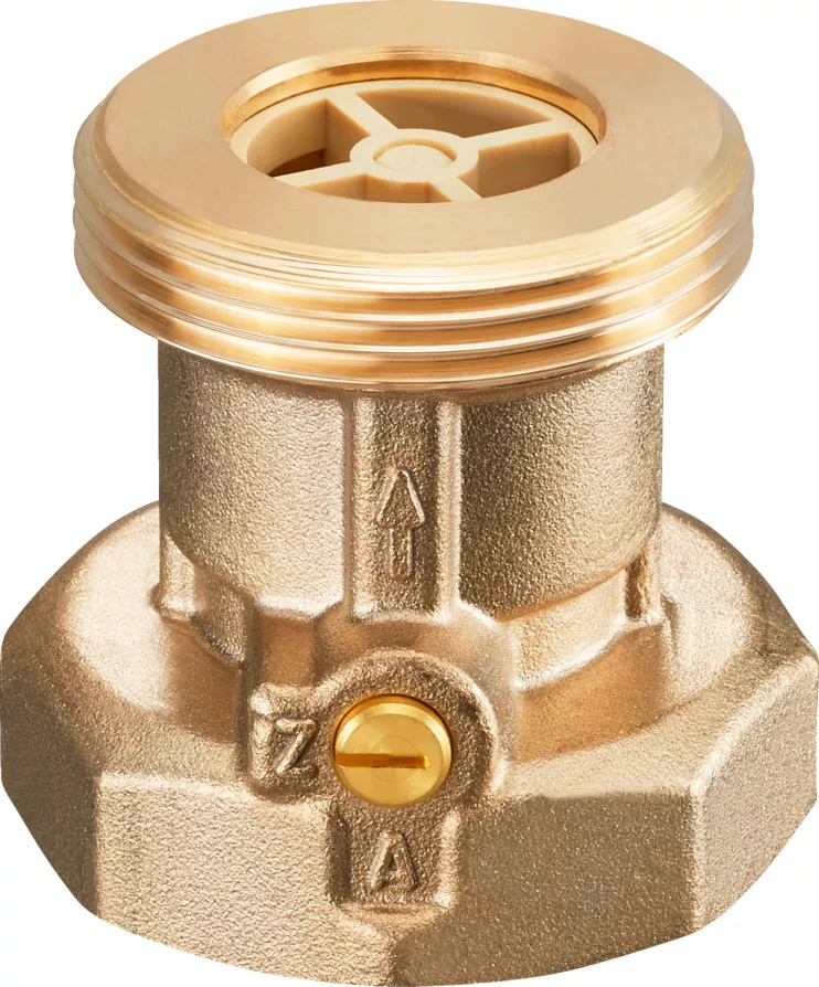 OVENTROP-Sperrventil SVE DN 25, G 1 1/2 AG, PN 10, Messing | OSKB25