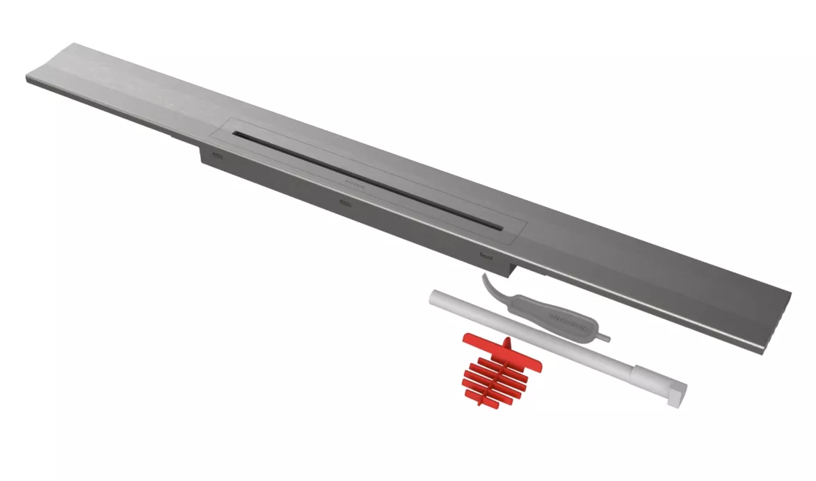 VIGOUR Individual 4.0 Designset gebürstet 90 cm Wand montage | V4DSW90