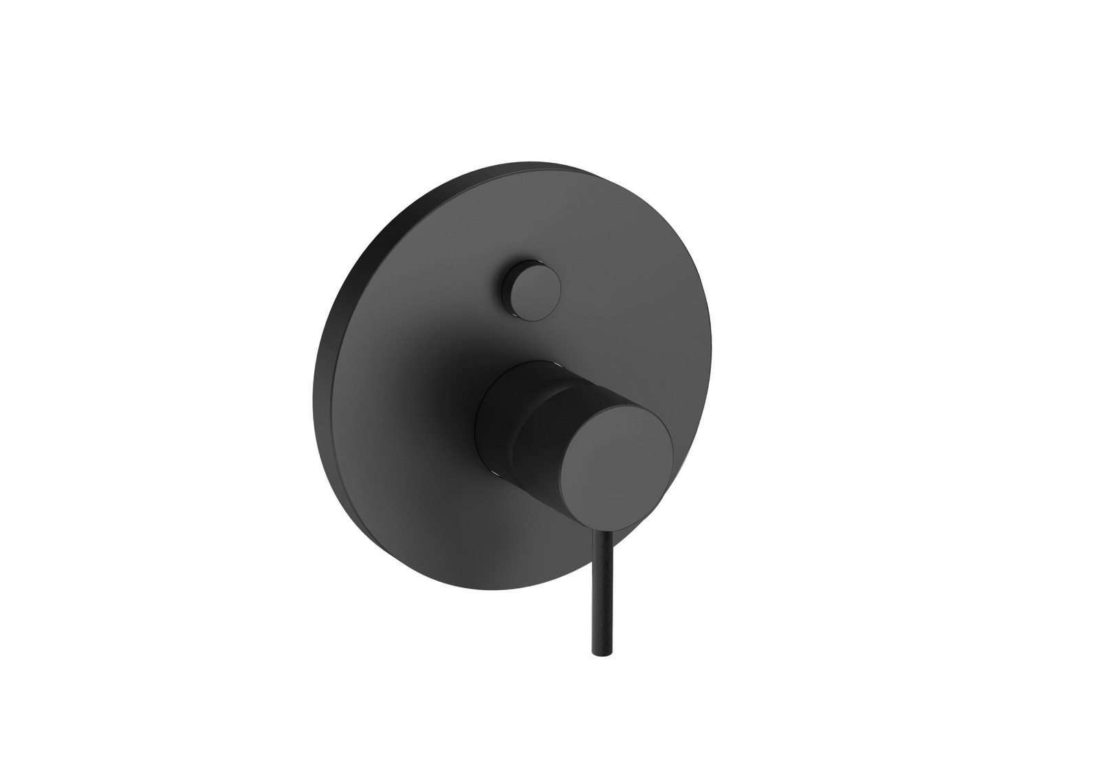 VIGOUR White V4 Farbset Badebatterie für VUPK mit integrierter Sicherung in Schwarz matt für modernes Badezimmer