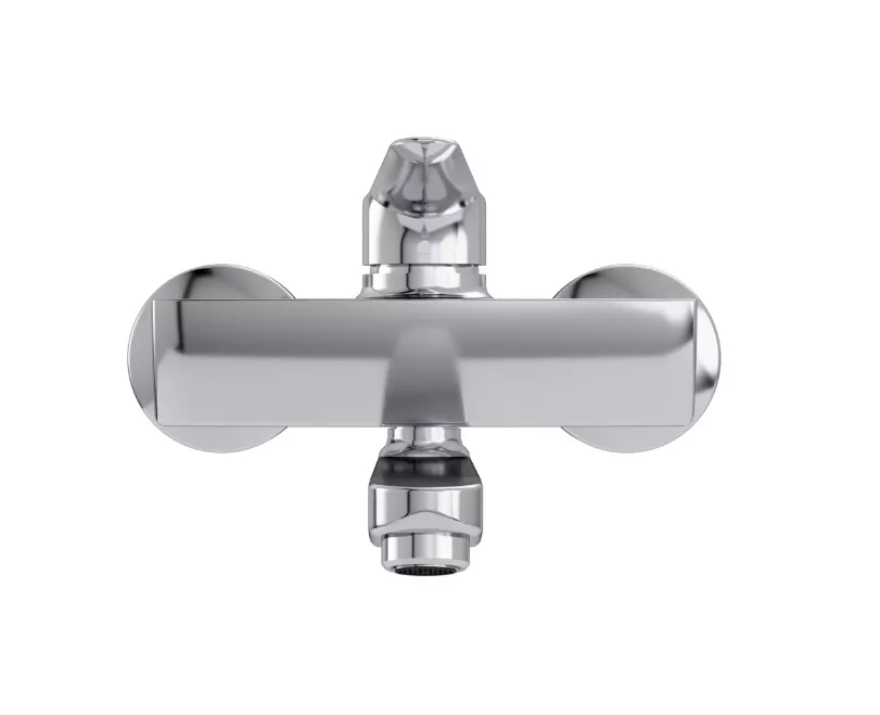 VIGOUR Wand-Spültischarmatur clivia 200 mm schwenkbar verchromt | CLSWB200