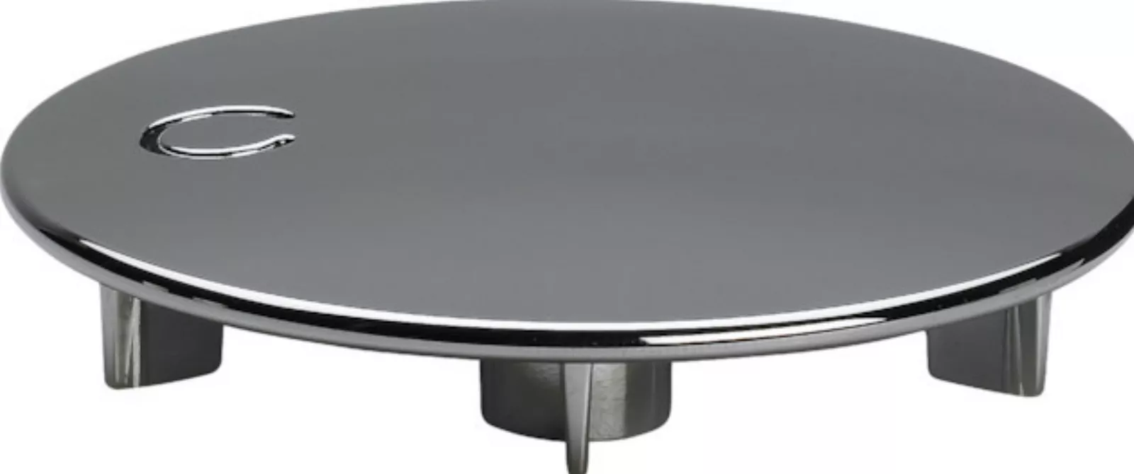 Viega Abdeckhaube Domoplex  f. DW mit 52mm Ablauf,d=75mm verchromt | 649968