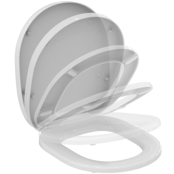Ideal Standard WC-Sitz Connect mit Absenkautomatik weiß | CONNSIAS