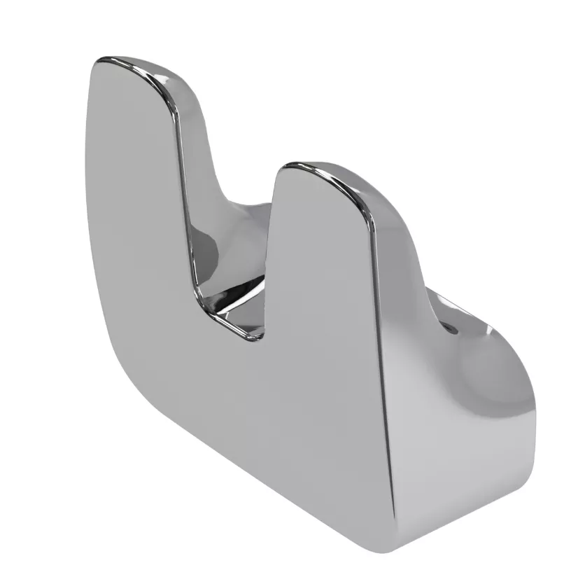 VIGOUR Handtuchhaken white 2-tlg.verchromt | WHITEHA2