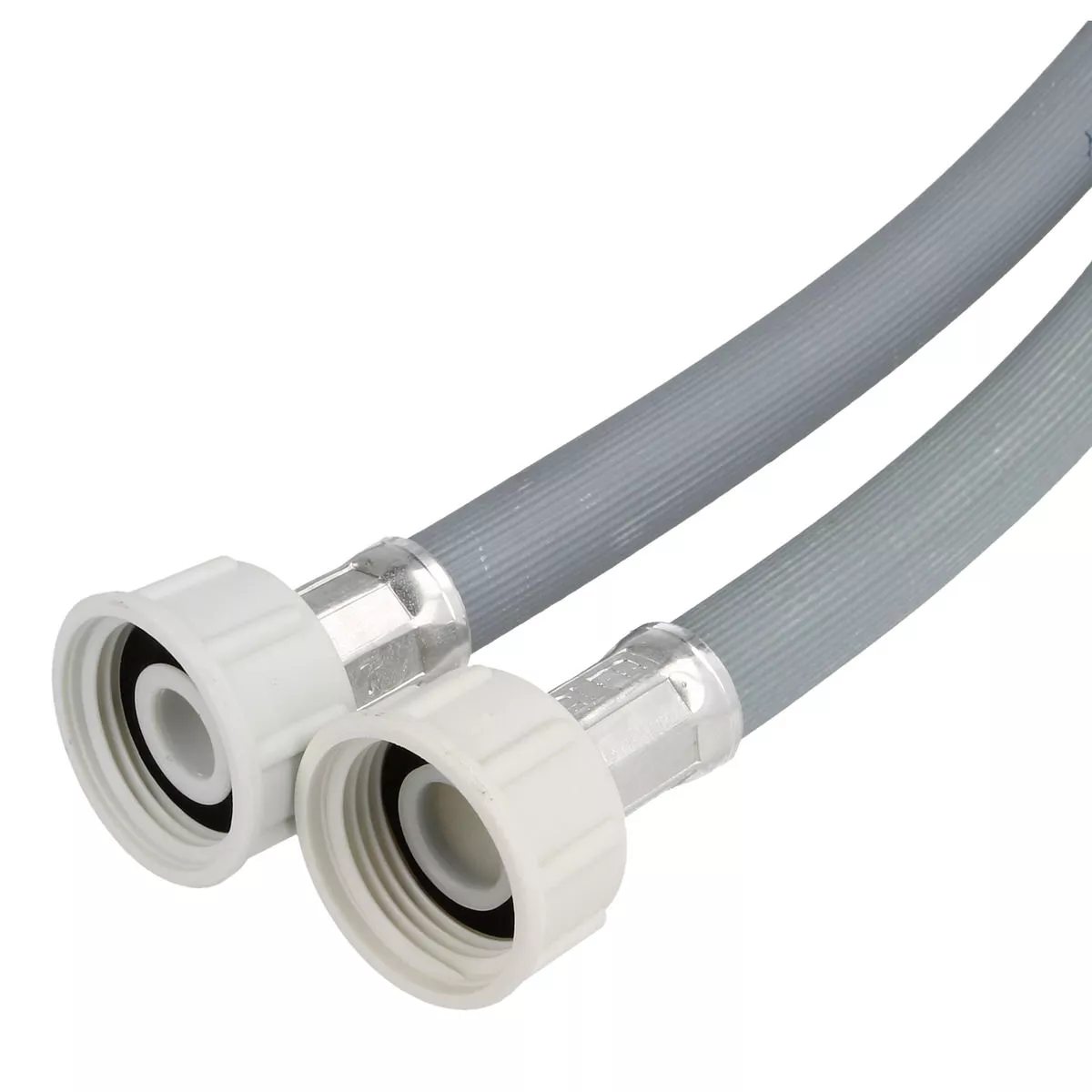 Kunststoff-Anschluss-Zulaufschlauch 3/8" 3000 mm, Anschlüsse gerade 3/4"