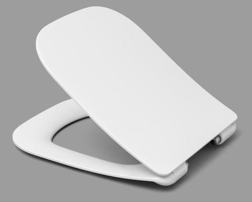 VIGOUR WC-Sitz derby slim ES Scharnier abnehmbar m.Absenkautomatik weiss Nr.:DESIASS