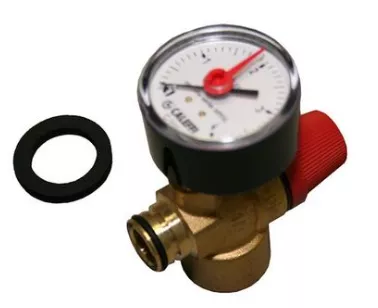 Buderus Sicherheitsventil + Manometer | 7099030