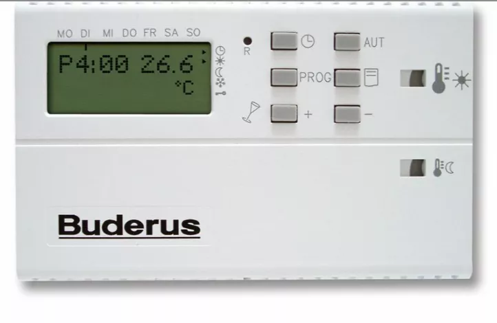 Buderus Raumtemperaturregler BERT zweistufig mit Programmen | 4511180