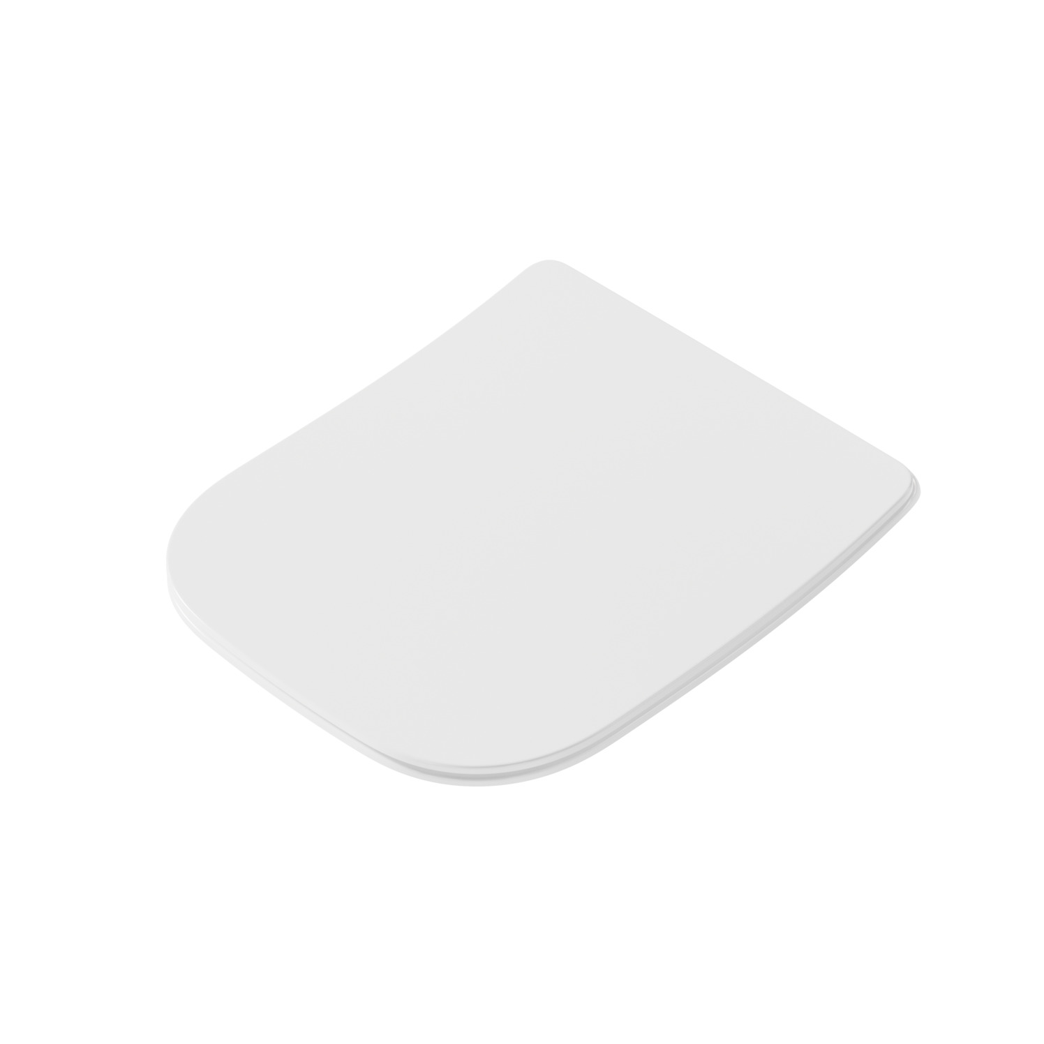 VIGOUR WC-Sitz derby slim ES Scharnier abnehmbar m.Absenkautomatik weiss Nr.:DESIASS