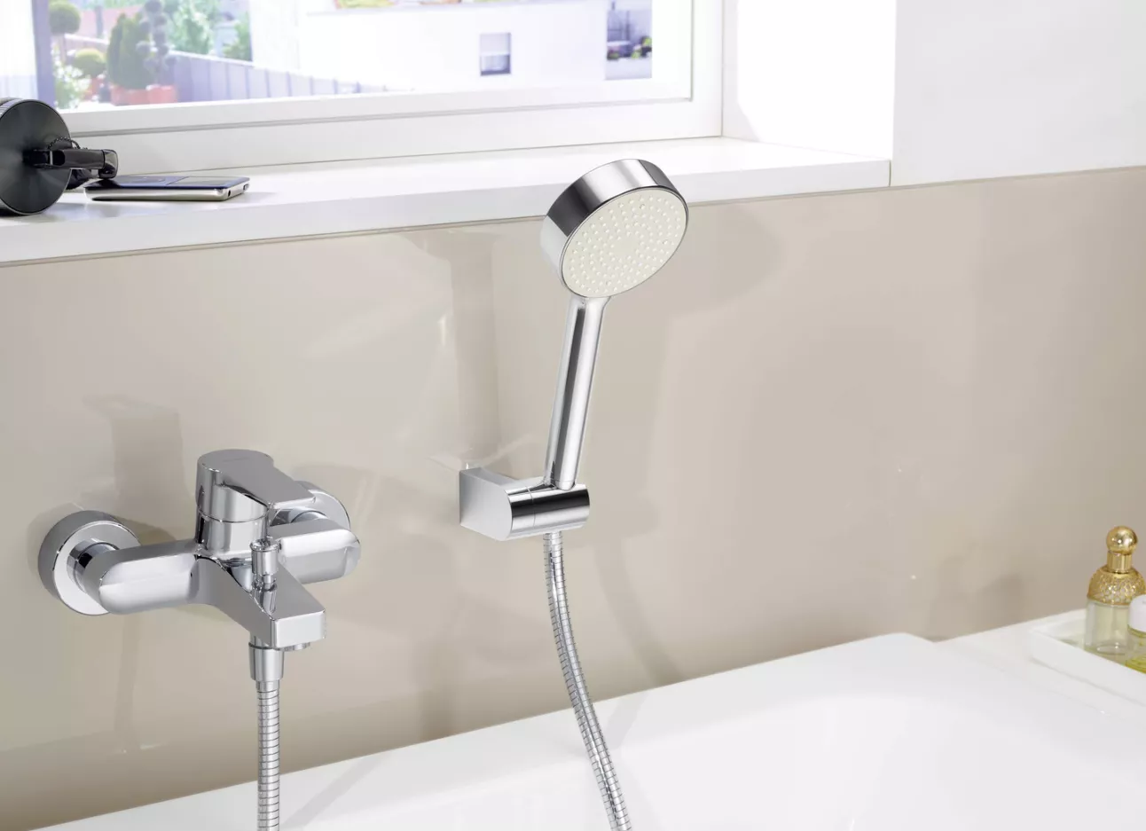 Hansa AP-Wannenmischer Hansatwist Ausladung 162 mm chrom | 09742183
