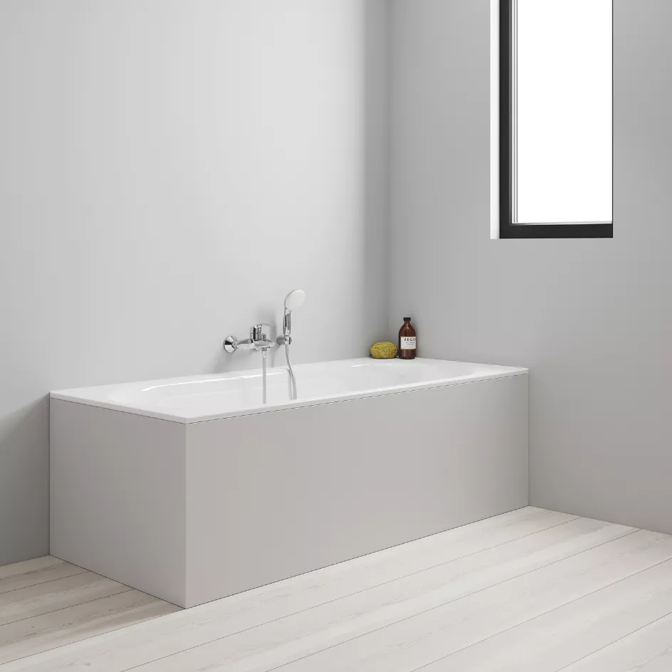 Grohe EH-Badebatterie Eurosmart Standard o.Garnitur verchromt | 33300002