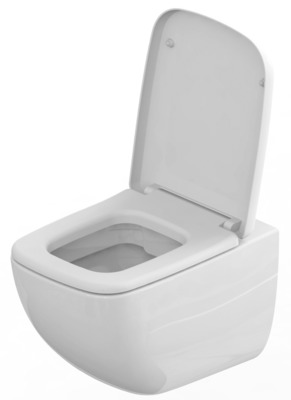 Vigour WC-Sitz white WHITESIANAS abnehmbar mit Softlocse & Edelstahlscharniere