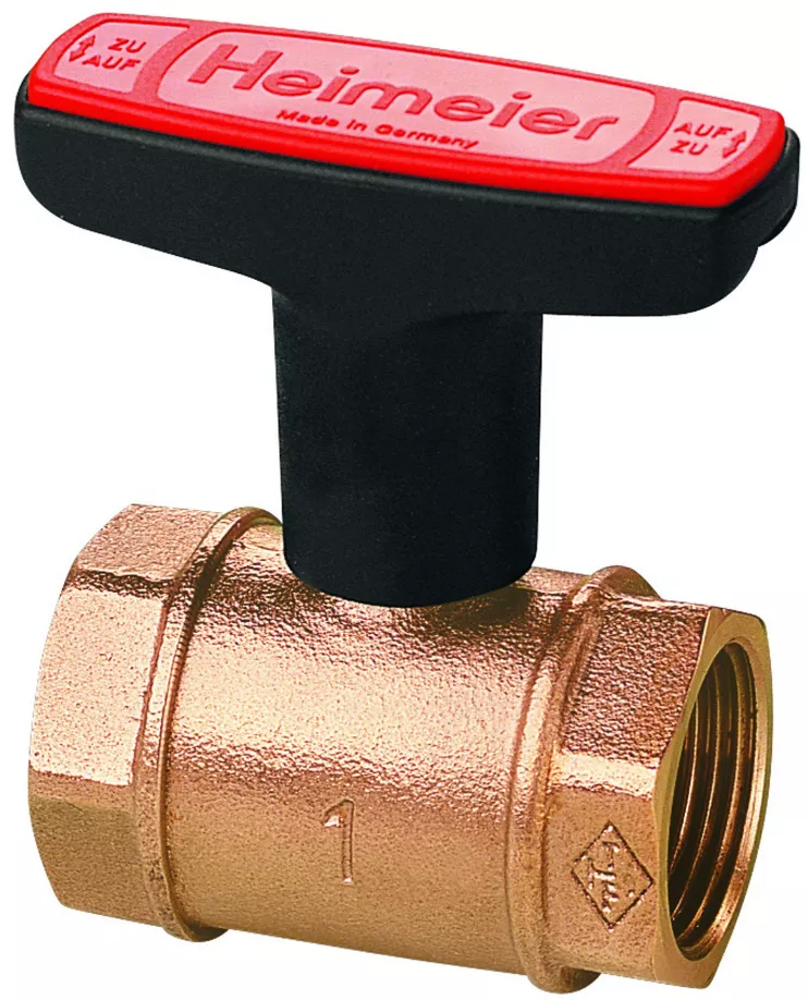  Heimeier Heizungskugelhahn Globo H 1 1/2" Rotguss | GLOBOH40