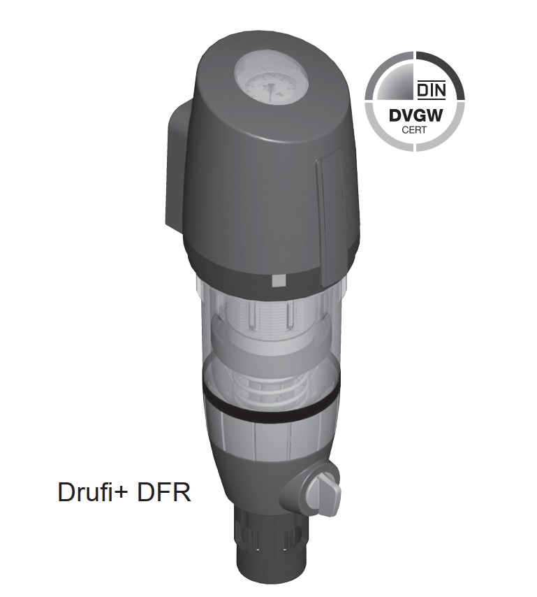 SYR Hauswasserstation Drufi Plus DFR Rückspülfilter mit Druckminderer DN 20 | 25 | 32