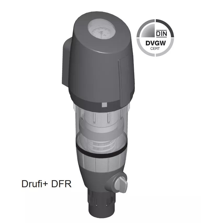 SYR Hauswasserstation Drufi Plus DFR Rückspülfilter mit Druckminderer DN 20 | 25 | 32