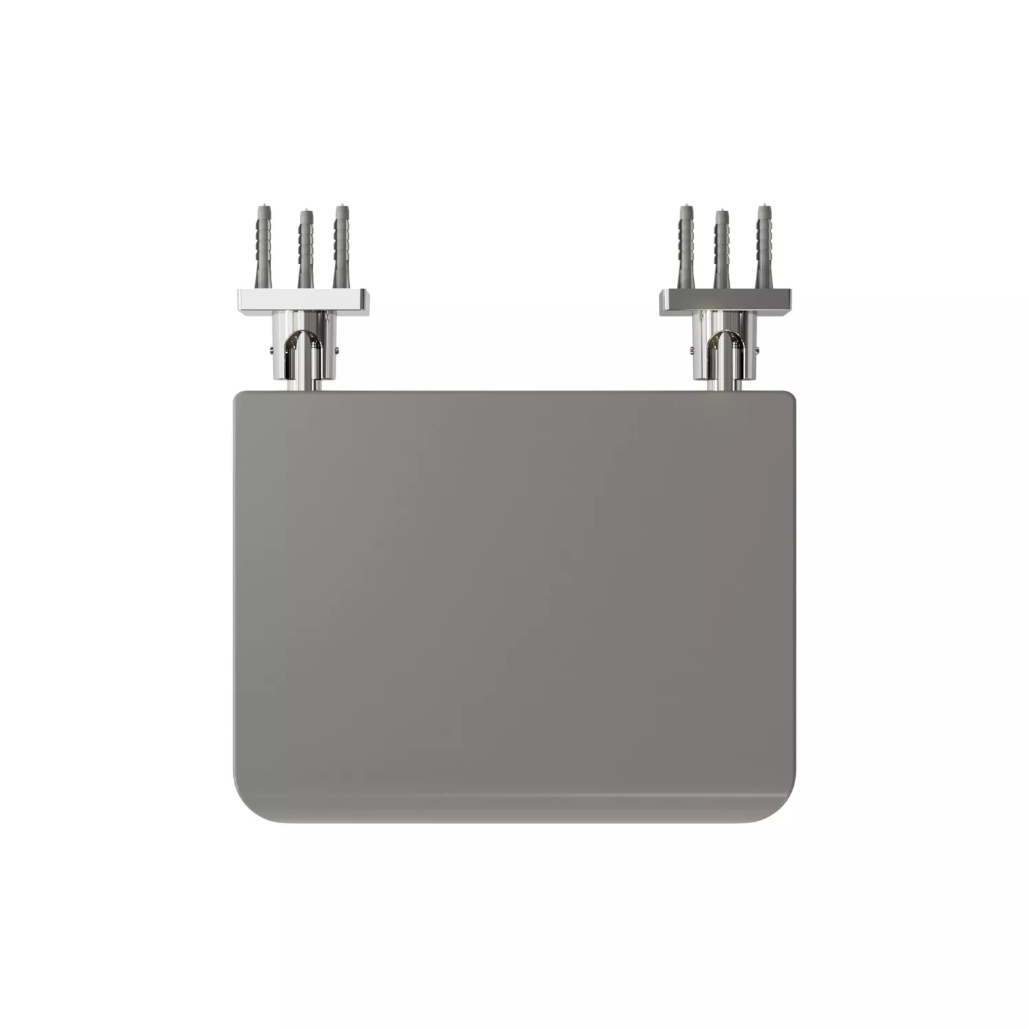 VIGOUR Klappsitz derby V3 plus 400x91x381mm belastbar bis 110 kg verchromt | DEPKSN