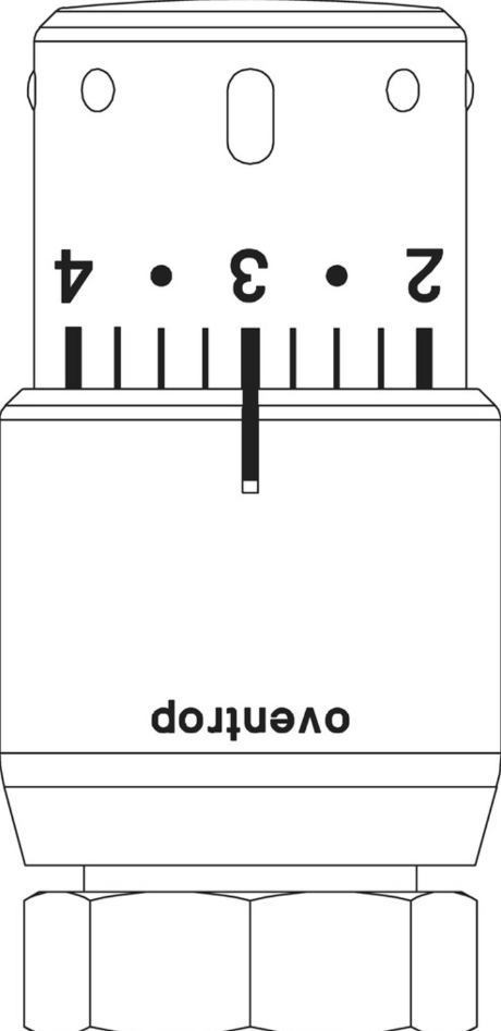 Oventrop Thermostat UNI-SH weiss 7-28 Grad C M30 x 1.5mm m.Flüssig-Fühler | 1012066
