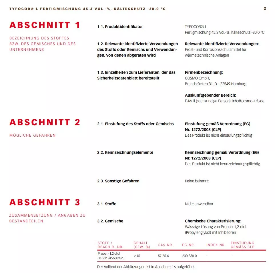 COSMO Solarflüssigkeit WTF 10 Liter gebrauchsfertig Frost- & Korrosionsschutz bis -28 °C