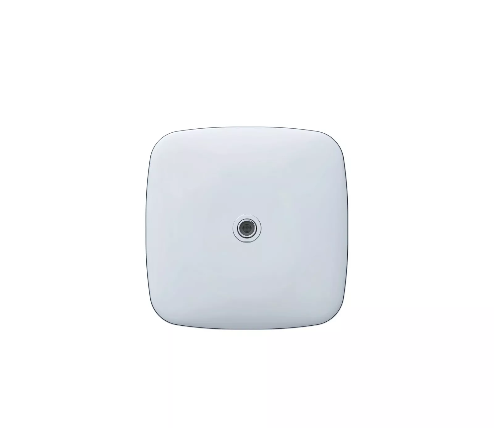 VIGOUR Kopfbrause V2 250x250 mm Edge verchromt mit weißer Brausefläche für modernes Badezimmer