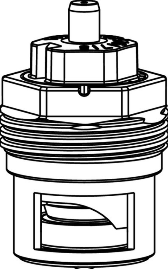 Heimeier Thermostat-Oberteil V-exakt II für Voreinstellung DN 10/15 | 3700-02.300