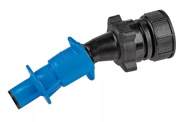 Hünersdorff Einfüllhilfe schwarz-blau für DIN45 Verschraubungen Länge: 160 mm | 819351