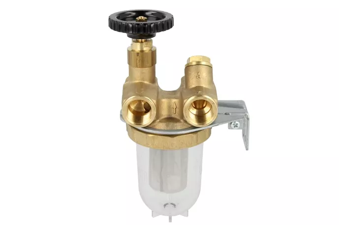 Oventrop Heizölfilter Zweistrang Oilpur,beidseitig 1/2" Absperrventil,Nr.2120104
