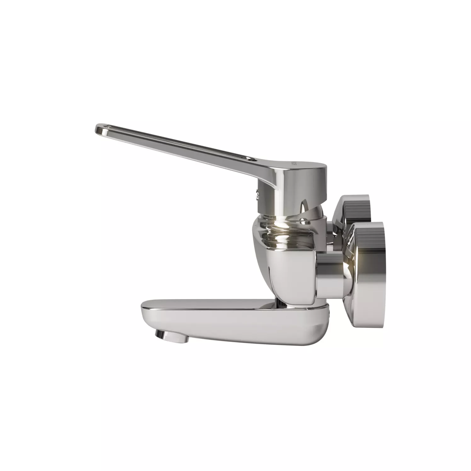 VIGOUR Einhand-Wandbatterie derby V3 plus m. Hebel offen Ausl. 140 mm verchromt |  DEPOHWB140