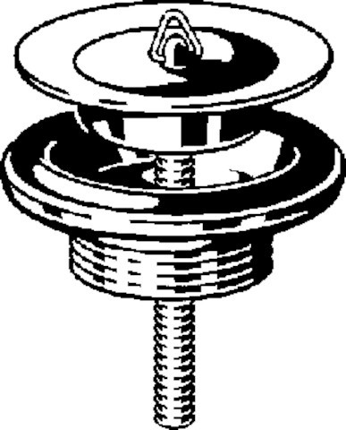 Viega Stopfenventil  1 1/2"G mit Sieb 80mm,Ventilunterteil Messing | SV40