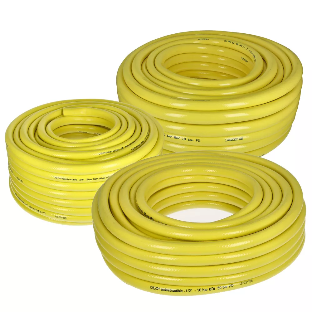 SilverTec Wasserschlauch robuste Qualität 25 bis 50 m mehrlagig & verstärkt