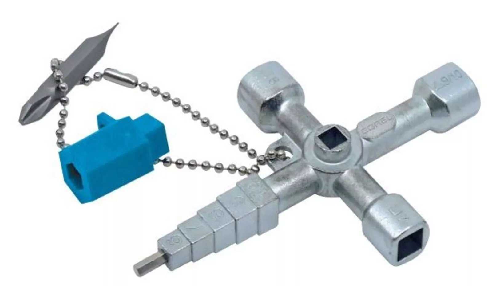 CONEL Universalschlüssel Profi Key  Entlüftungschlüssel,Fenster u. Türgriff Tool Handwerker 