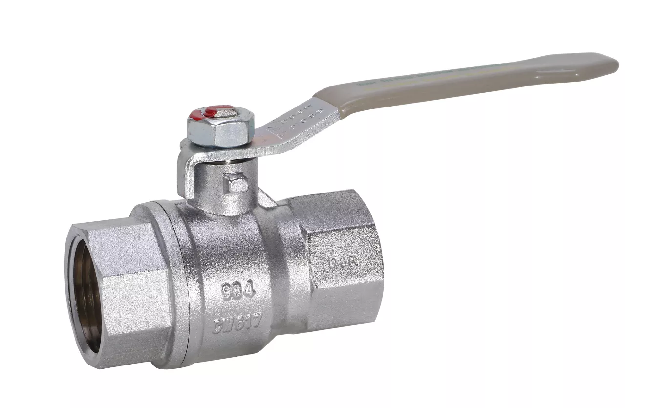 TRINNITY Universal Kugelhahn DVGW 1" IG, Messing Trinkwasser/Gas, silikonfrei | KHTGU25HGTR
