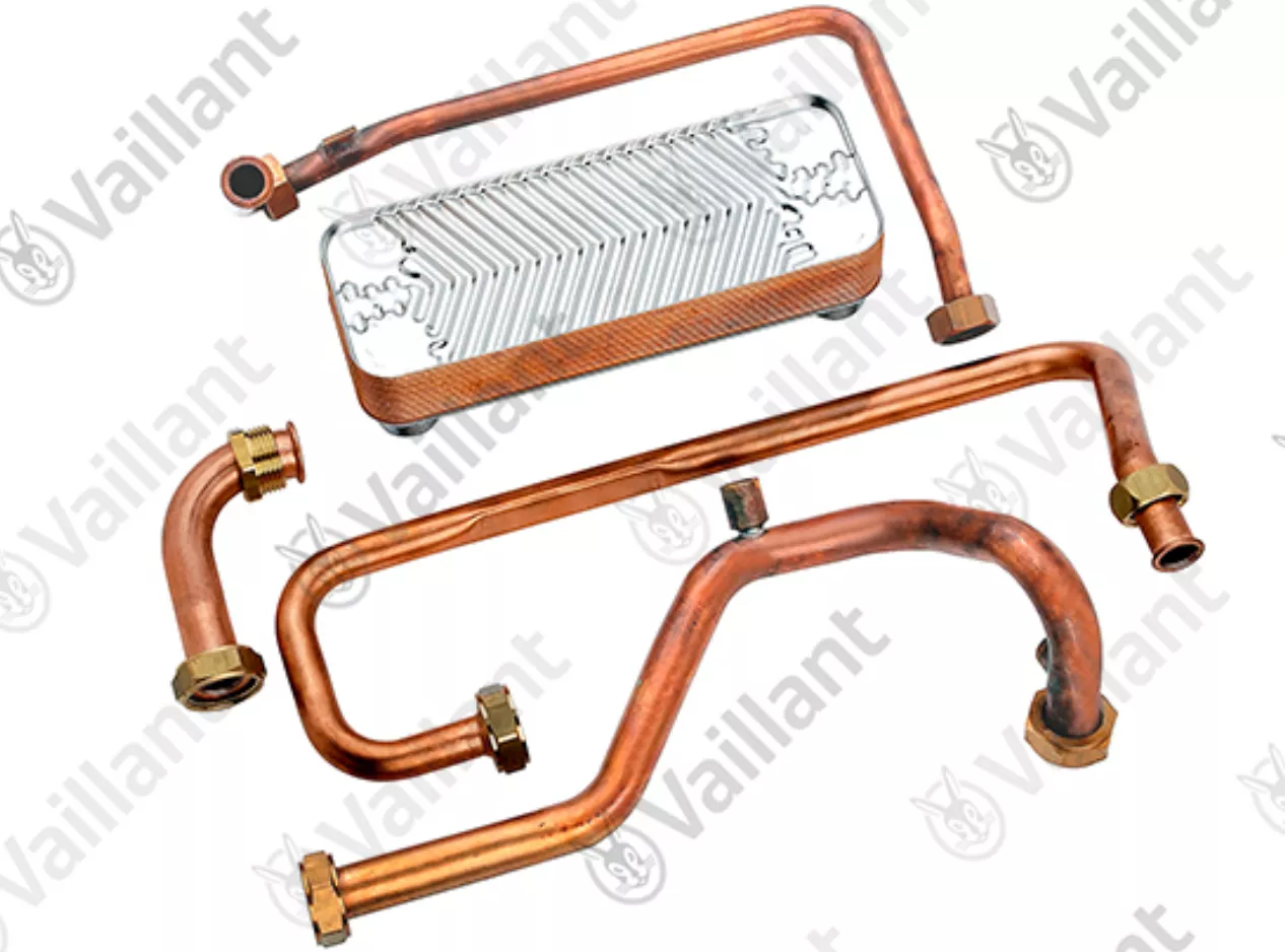 Vaillant U-Satz Waermetauscher incl. Anschlussrohre fuer VCW 180-282 | 065034