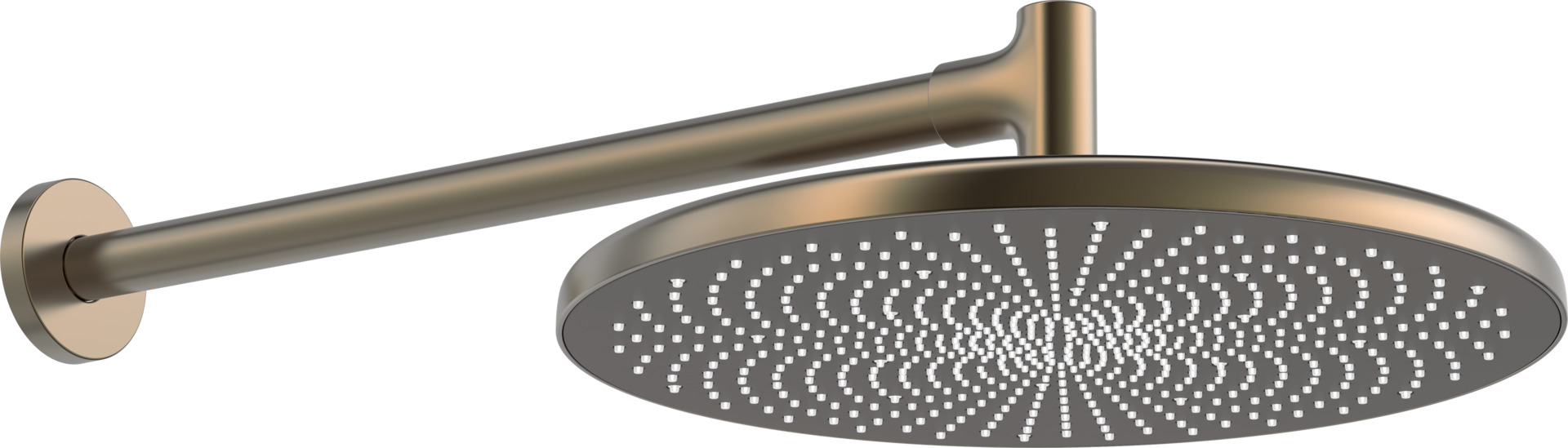 HANSAAURELIA Kopfbrause 300 mm mit Arm 401 mm bronze gebürstet | 4726030081