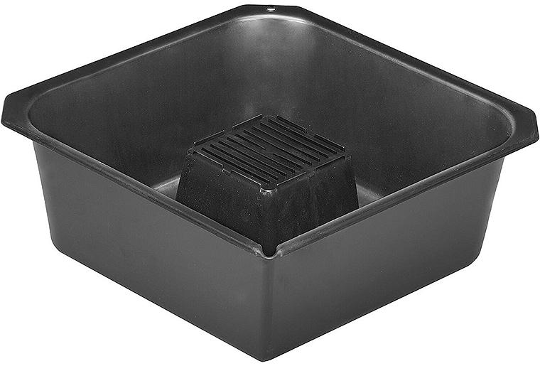 Hünersdorff Ölablasswanne schwarz 9 Liter 350x350x135mm | 921510