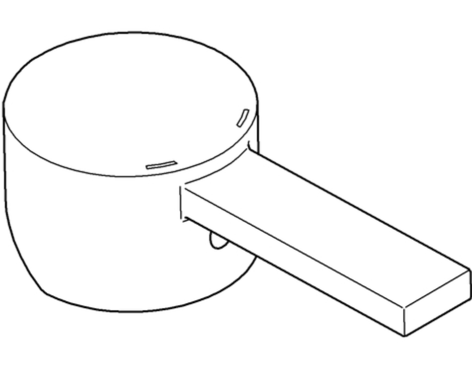 Grohe Hebel verchromt | 46609000