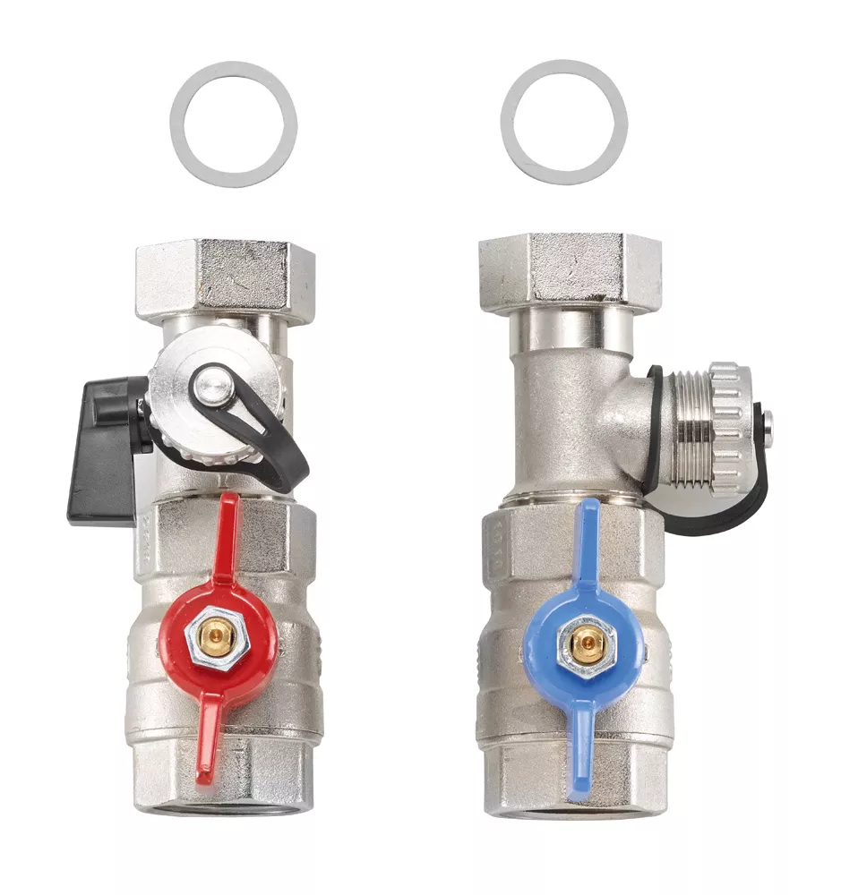Buderus Anschluss-Set HKA 1" mit KFE Hahn GB 112, 102, 142, 162, 192 | 63015978