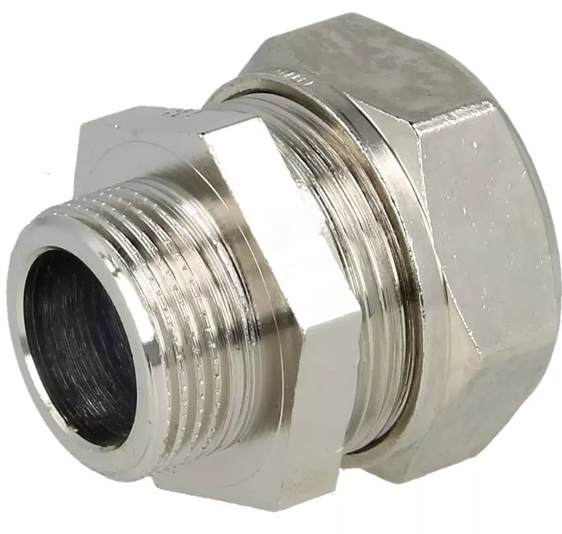 Simplex Anschlussadapter für Schwarzrohr PLUS 3/4" AG auf 3/4" Rohr | F13080