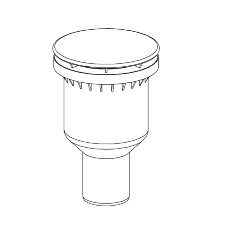 Dallmer Brausewannenabl. Orio 90mm DN 50 | 160218