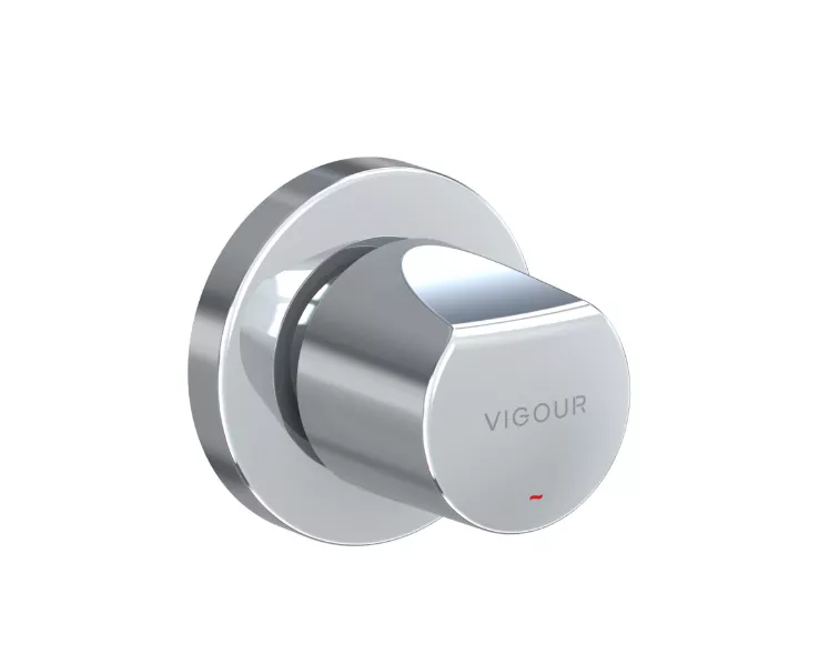 VIGOUR Farbset clivia für UP-Ventil indiv.1.0 warm verchromt | CLFUW