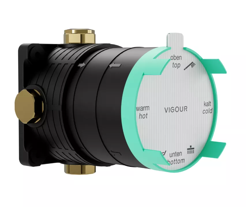 VIGOUR-Box Universal UP-Körper für Bade-/Brausebatterie und Thermostat | VUPK
